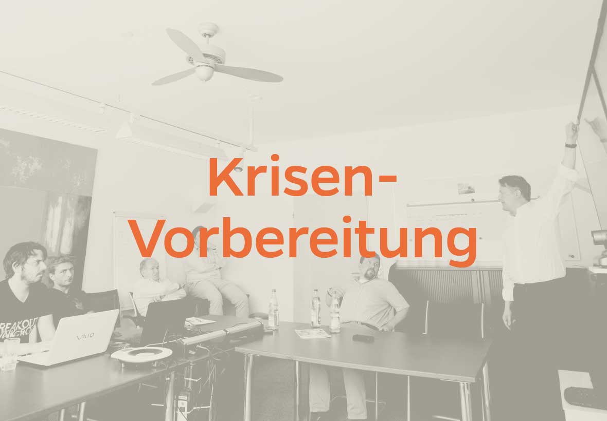 Vorbereitung auf Krisensituationen