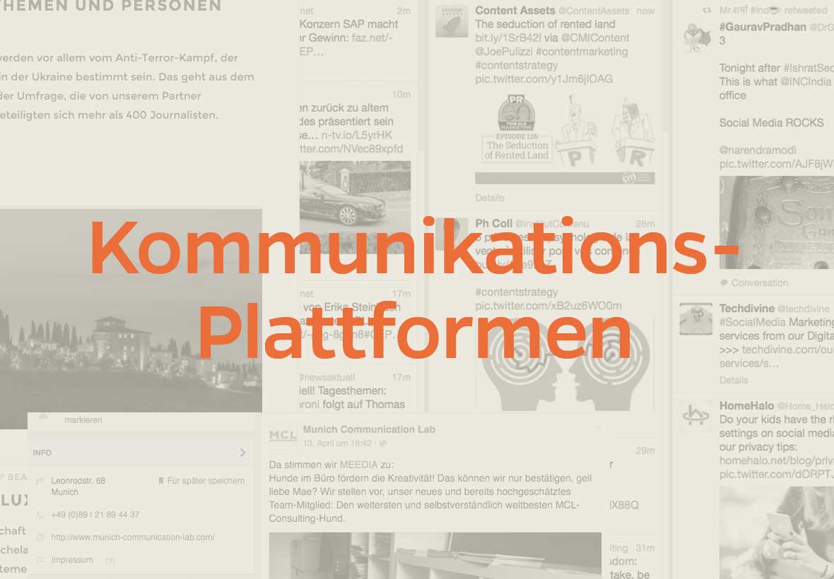 Kommunikationsplattformen
